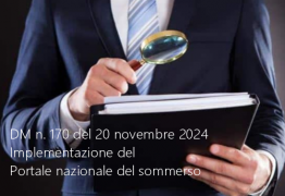 Decreto Ministeriale n. 170 del 20 novembre 2024 Decreto Ministeriale n. 170 del 20 novembre 2024