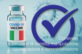 Istruzioni manipolazione, conservazione e somministrazione Comirnaty Istruzioni manipolazione, conservazione e somministrazione Comirnaty