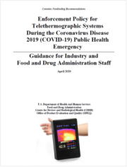 FDA: Linee guida per l'uso della termografia durante l'emergenza COVID-19