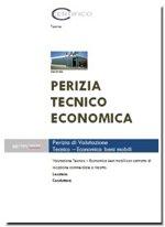 Perizia Valutazione Tecnico–Economica beni mobili