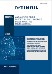 INAIL Dati INAIL 9/2021 - Andamento infortuni sul lavoro e malattie professionali