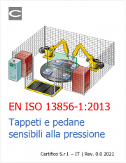 EN ISO 13856-1:2013 | Tappeti e pedane sensibili alla pressione