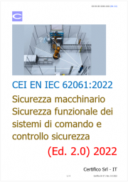 CEI EN IEC 62061:2022