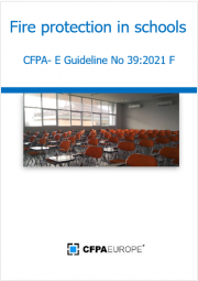 Guidelines fire protection in schools