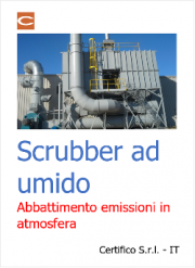 Scrubber ad umido: abbattimento emissioni in atmosfera