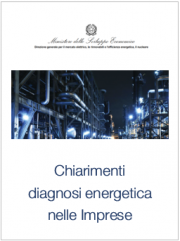 Chiarimenti MISE diagnosi energetiche nelle imprese