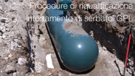 Procedure di riqualificazione per interramento di serbatoi GPL