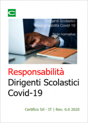 Responsabilità Dirigenti Scolastici Covid-19