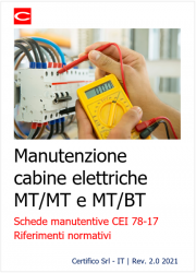 Manutenzione cabine elettriche MT-MT e MT-BT (CEI 78-17)