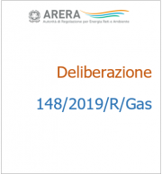 Deliberazione 148/2019/R/GAS