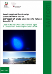 Monitoraggio della microalga potenzialmente tossica Ostreopsis | 2019 Monitoraggio della microalga potenzialmente tossica Ostreopsis | 2019
