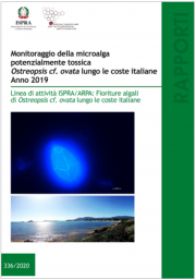 Monitoraggio della microalga potenzialmente tossica Ostreopsis | 2019