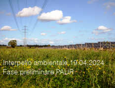 Interpello ambientale 19.04.2024 - Fase preliminare PAUR Interpello ambientale 19.04.2024 - Fase preliminare PAUR
