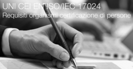 UNI CEI EN ISO/IEC 17024