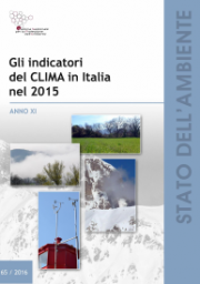 Rapporto Clima Italia 2015 - ISPRA Anno XI