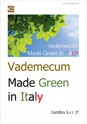 Vademecum Made Green in Italy Vademecum Made Green in Italy