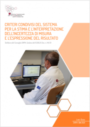 Criteri condivisi del sistema per la stima dell’incertezza di misura e del risultato