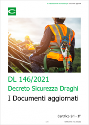 DL 146/2021 (Decreto Sicurezza Draghi): I Documenti aggiornati 2022