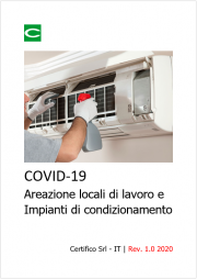 COVID-19 Areazione locali di lavoro e modalità uso impianti di condizionamento