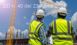 Decreto direttoriale n. 40 del 23 Aprile 2024