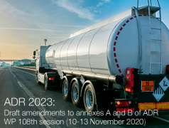 ADR 2023: Draft amendments to annexes A and B | WP 108th Sess. November 2020 ADR 2023: Draft amendments to annexes A and B | WP 108th Sess. November 2020