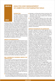 Analysis and management of asbestos-contaminated soils Analysis and management of asbestos-contaminated soils