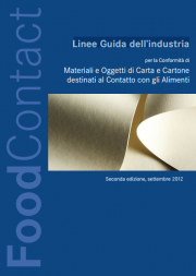 Linee Guida Conformità di Materiali/Oggetti Carta Cartone destinati Contatto Alimenti