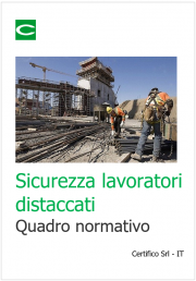 Sicurezza dei lavoratori distaccati / Quadro normativo