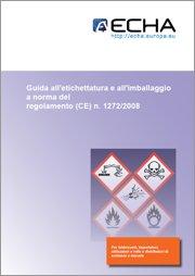 Guida etichettatura e imballaggio Regolamento CLP - 08.2011 ITA