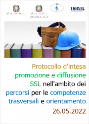 Protocollo d’intesa promozione e diffusione SSL nell'ambito dei percorsi competenze trasversali e orientamento