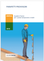 Parapetti provvisori - Quaderno Tecnico INAIL 2018