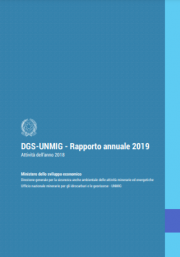Rapporto Annuale 2019 UNMIG Rapporto Annuale 2019 UNMIG