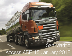 San Marino: access ADR on 15 January 2018 San Marino: access ADR on 15 January 2018