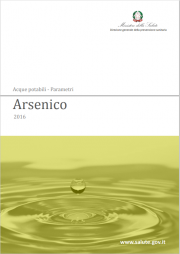 Valori limite / Parametri Arsenico nelle acque consumo umano