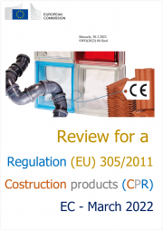 Review for a Regulation (EU) 305/2011 (CPR)