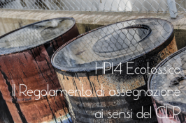 Regolamento (UE) 2017/997 HP14 Ecotossico