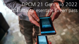 DPCM 21 Gennaio 2022