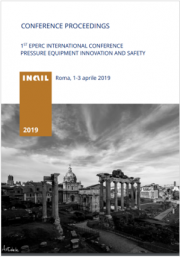 1° EPERC international conference pressure equipment innovation and safety 1° EPERC international conference pressure equipment innovation and safety