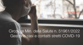 Circolare Ministero della Salute n. 51961 del 31 dicembre 2022