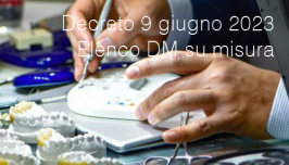 Decreto 9 giugno 2023 | Dati identificativi fabbricante e elenco tipi DM su misura Decreto 9 giugno 2023 | Dati identificativi fabbricante e elenco tipi DM su misura