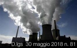 D.Lgs. 30 maggio 2018 n. 81