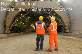 Nuove tariffe Inail | decreti interministeriali 27.02.2019
