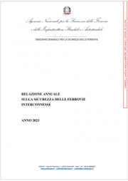 Relazione annuale sicurezza ferrovie interconnesse - Anno 2023 Relazione annuale sicurezza ferrovie interconnesse - Anno 2023
