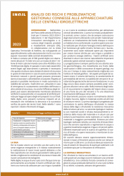 Analisi dei rischi apparecchiature delle centrali idroelettriche