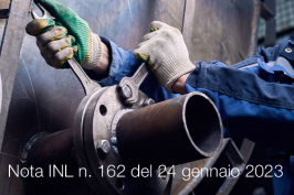Nota INL n. 162 del 24 gennaio 2023 Nota INL n. 162 del 24 gennaio 2023