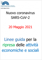 Linee guida Regioni e PA per la riapertura delle attività | 20.05.2021