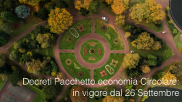 Decreti Pacchetto economia Circolare: in vigore dal 26 Settembre 2020