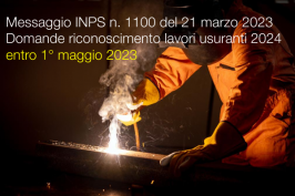 Messaggio INPS n. 1100 del 21 marzo 2023 Messaggio INPS n. 1100 del 21 marzo 2023