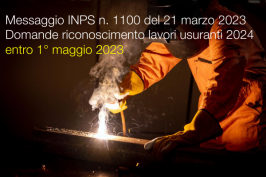 Messaggio INPS n. 1100 del 21 marzo 2023