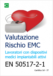 Valutazione del rischio EMC per i lavoratori portatori di pacemaker